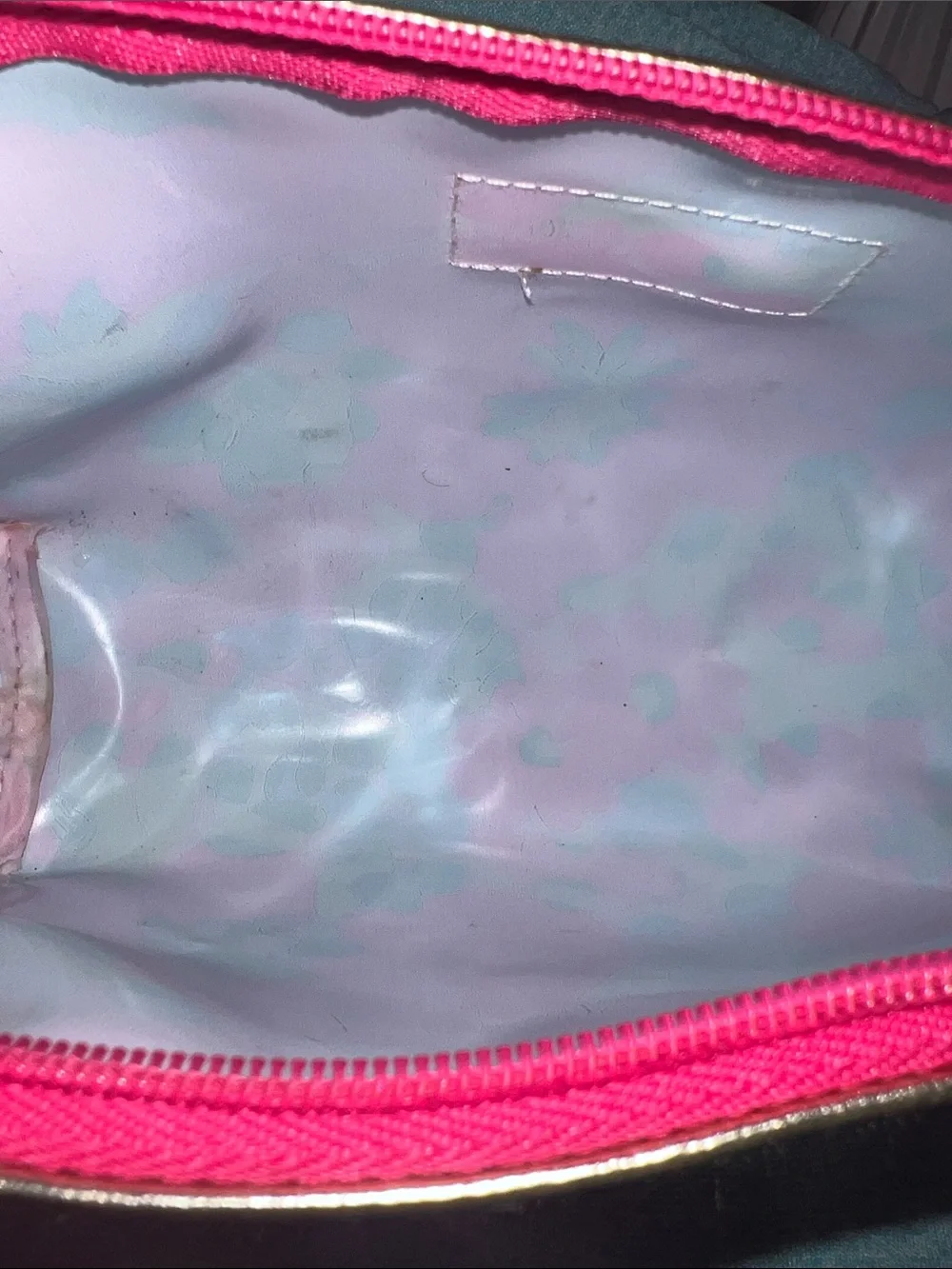 Lilly Pulitzer for Estée Lauder Pink Floral Cosmetic Bag,