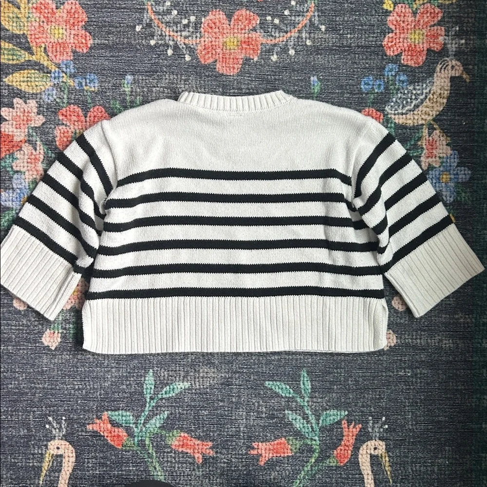 Gap Toddler Stripe Crewneck Sweater, Size 2T