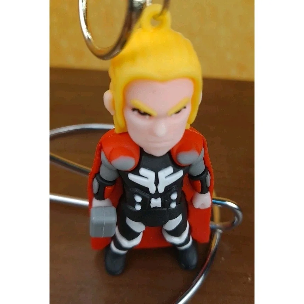 Avengers Marvel Thor 3D PVC Keychain Backpack‎ Clip New 8