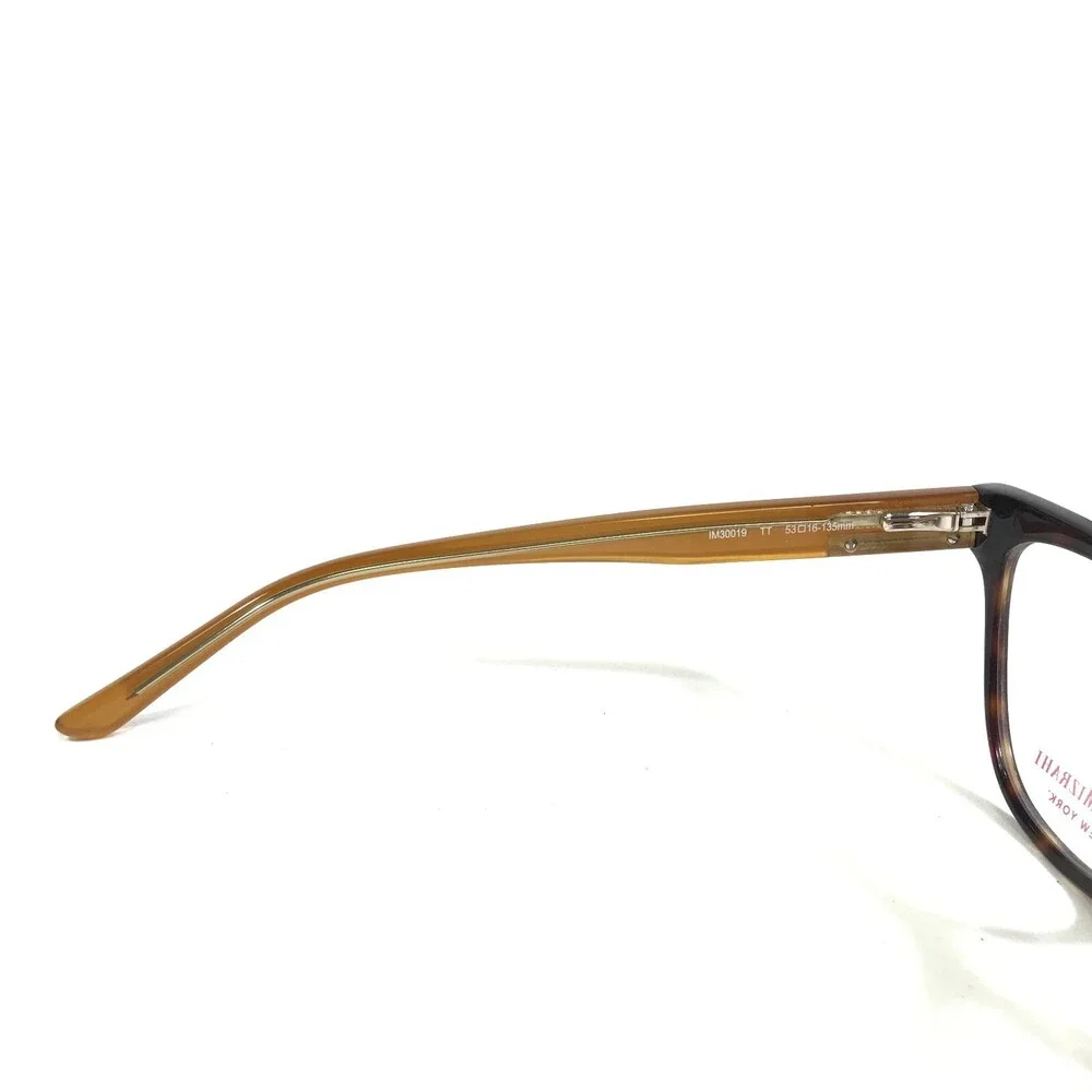 Isaac Mizrahi Eyeglasses Frames IM30019 Brown Tortoise Cat Eye 53-16-135