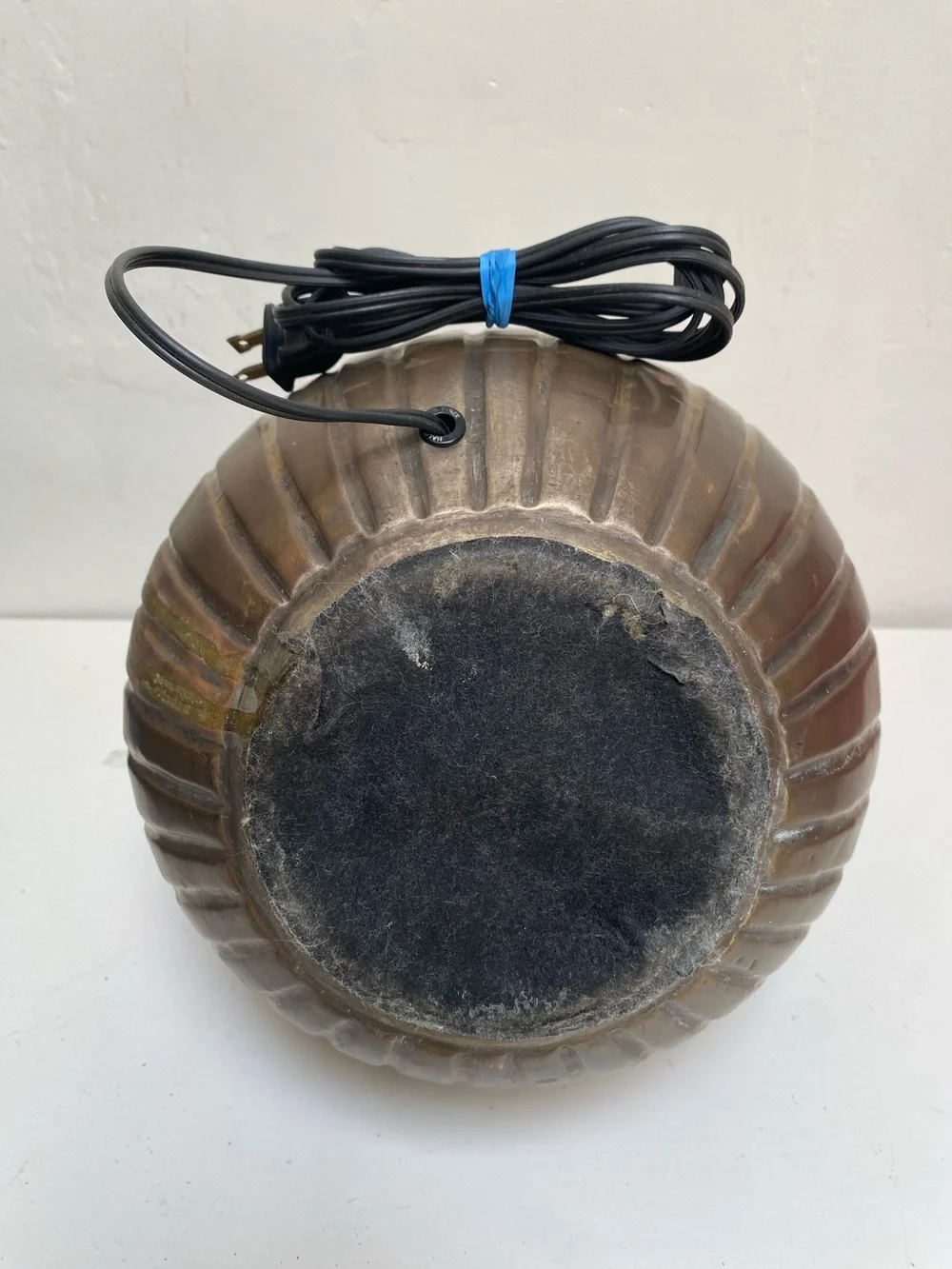 Brass Melon Form Table Lamp 15