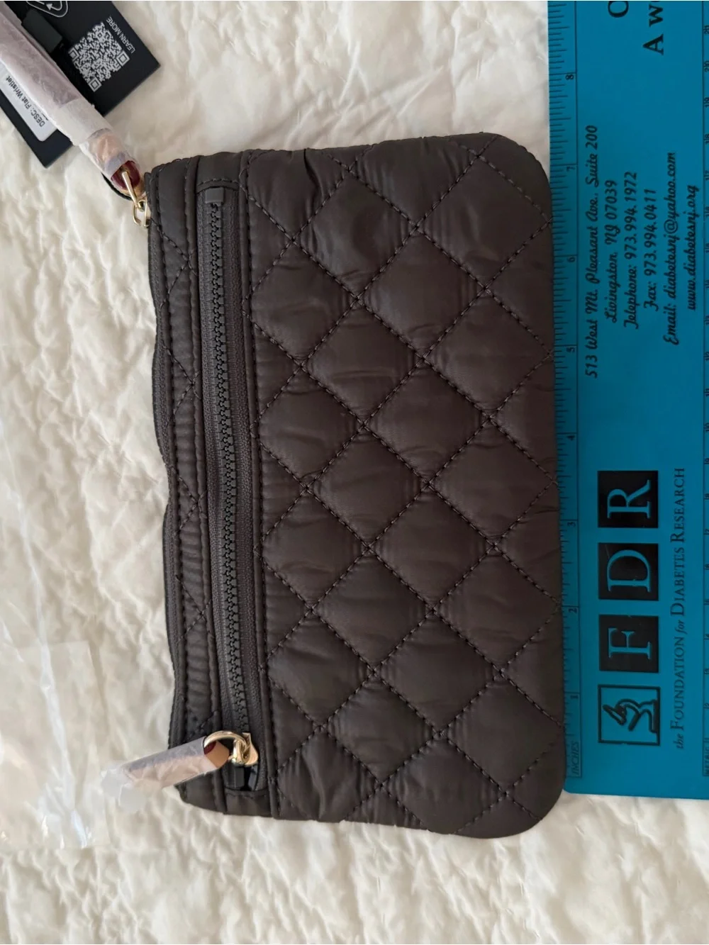 MZ Wallace slim quilted