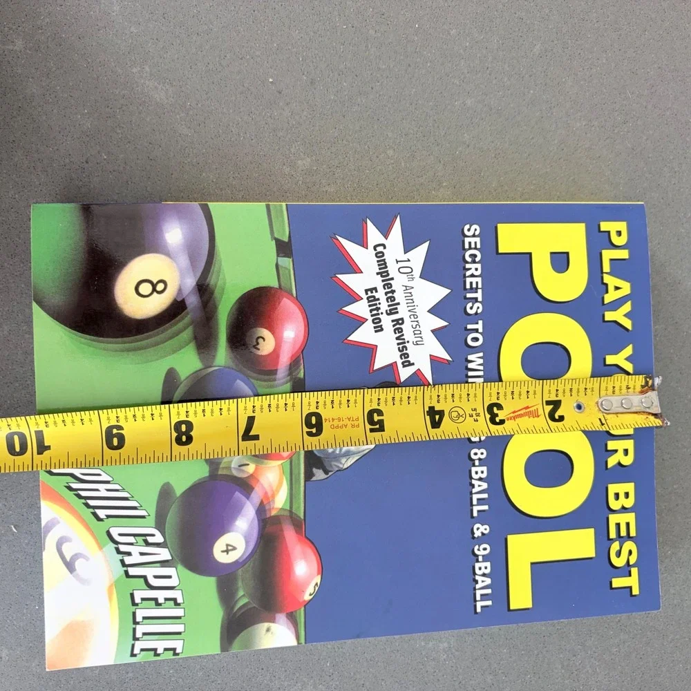 Play Your Best Pool Phil Capelle 10th Anniversary Revised Edition 8-Ball 9-Ball