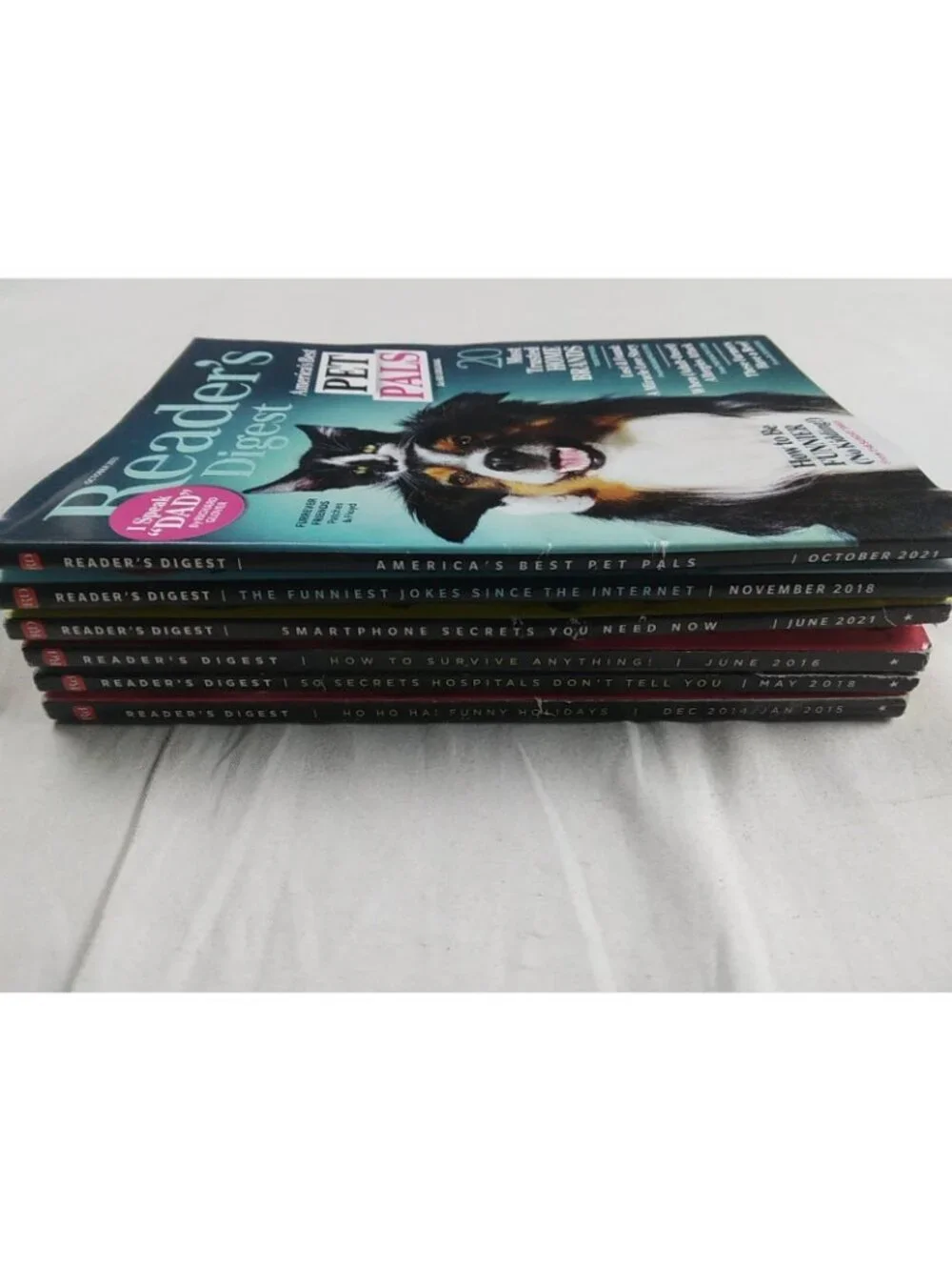 Readers Digest lot reader