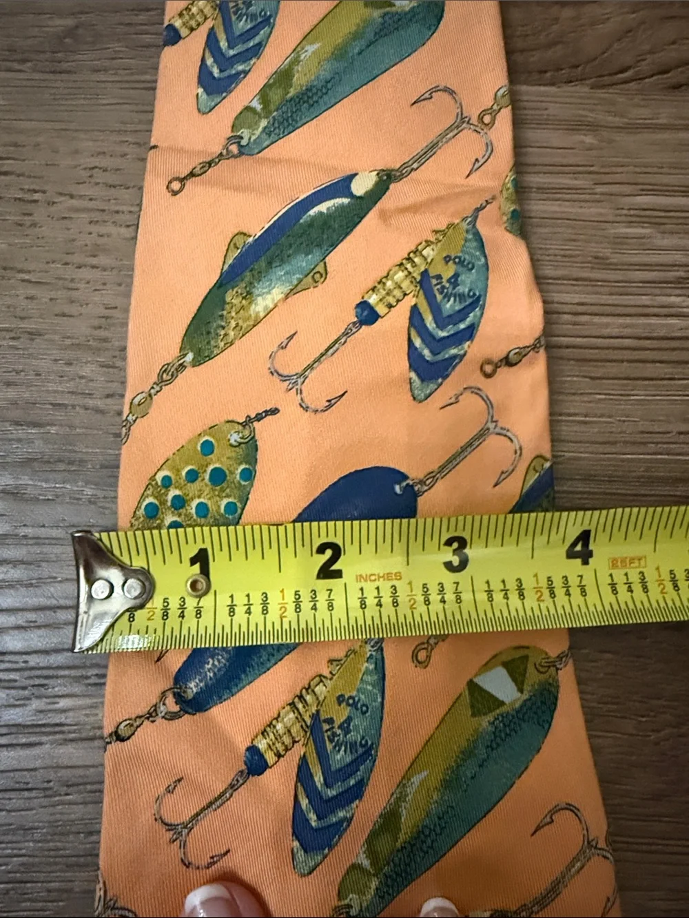 Polo Ralph Lauren orange silk