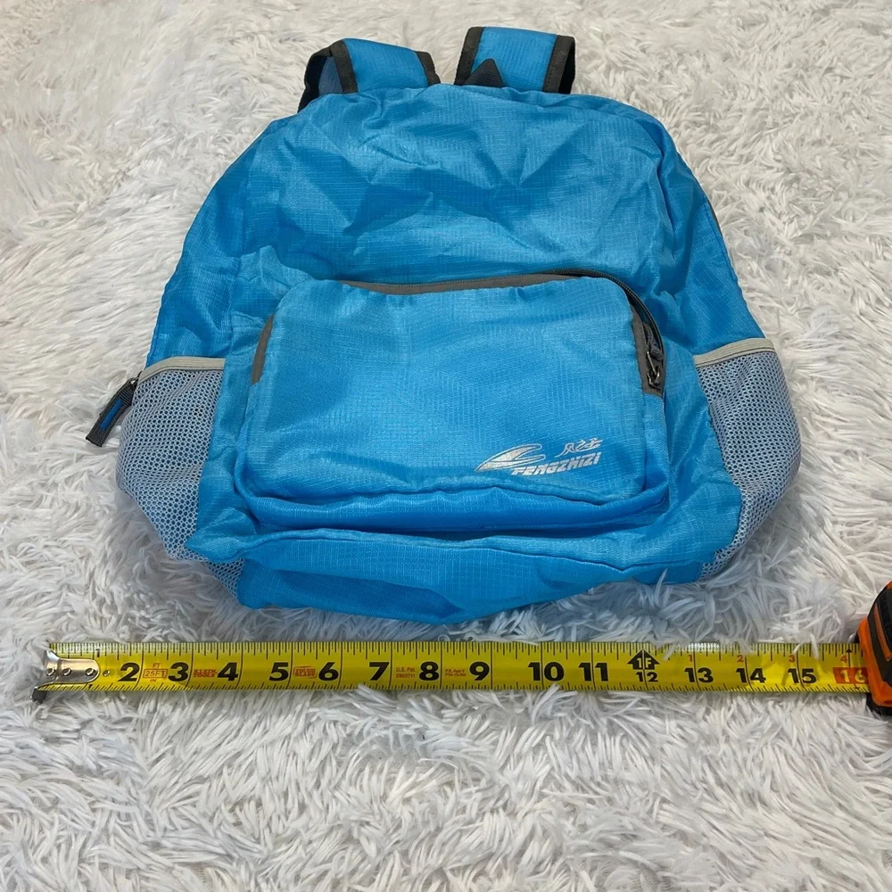Blue Backpack With phone charger NWOT unisex