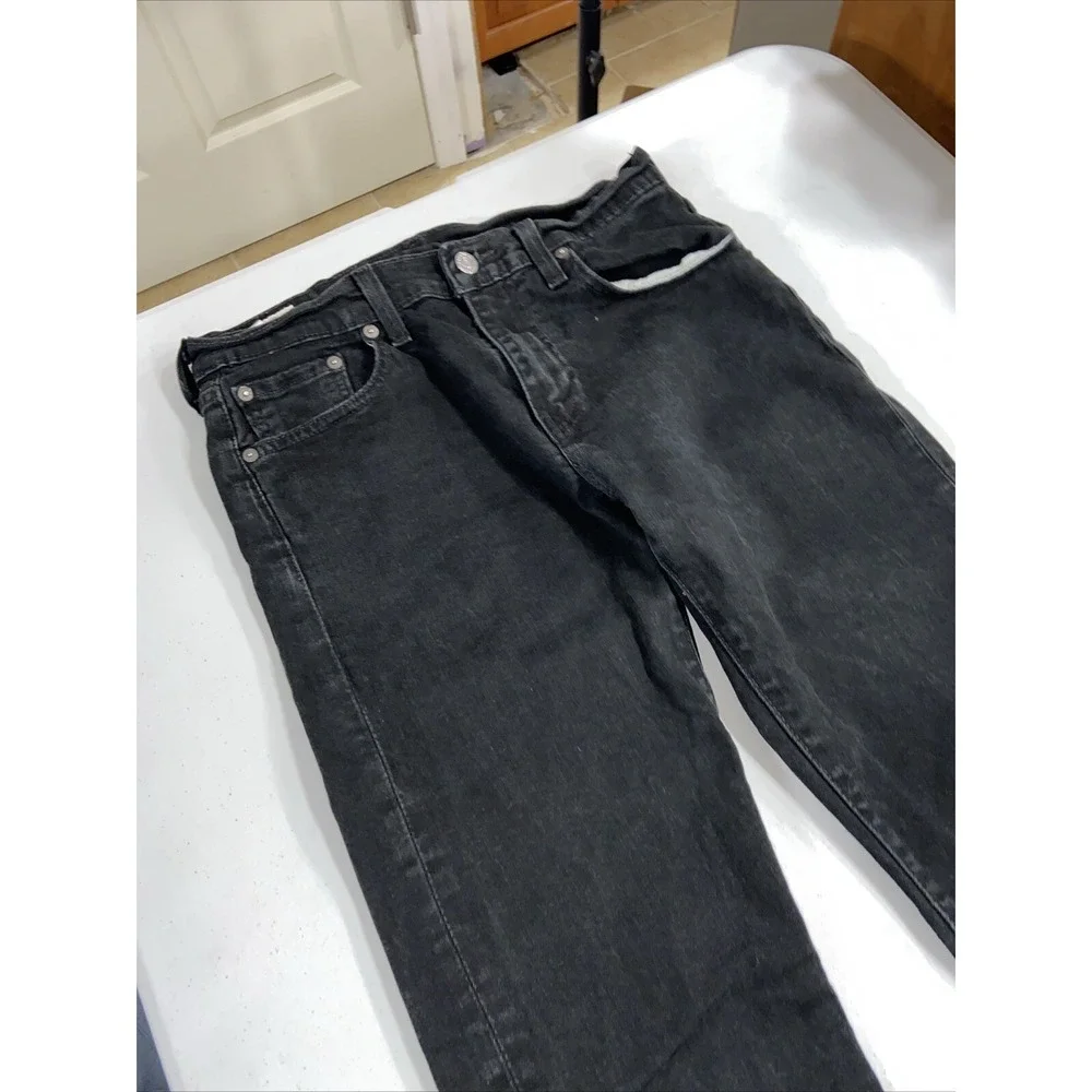 Levi's Mens Jeans 502 Premium 30x30 Black