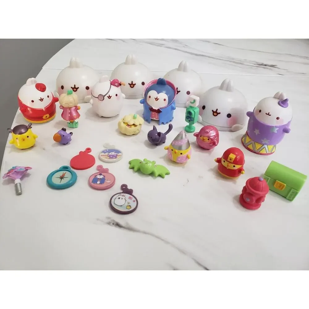 Molang Push N Peel Mystery Blind Mini Set LOT Jazzwares 2017‎ Halloween