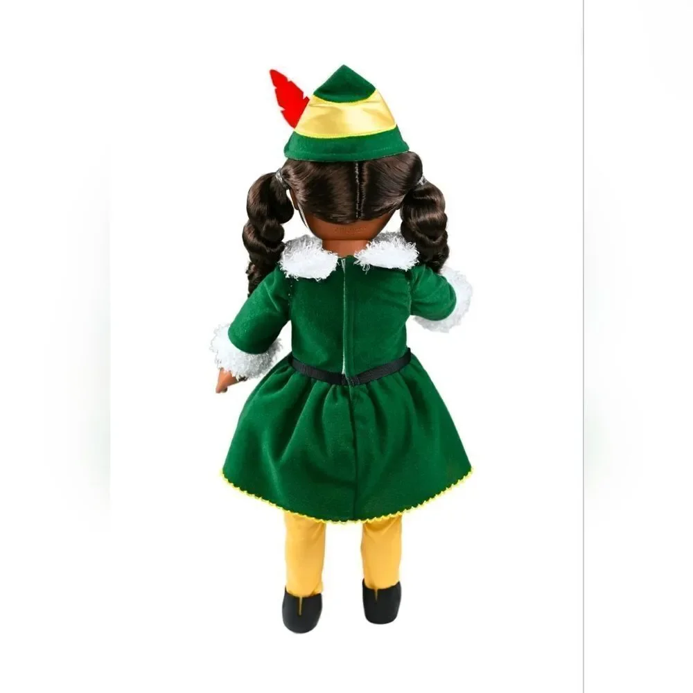 My Life As Buddy Elf Christmas Dark Brunette Color Changing Pasta New 18” Doll