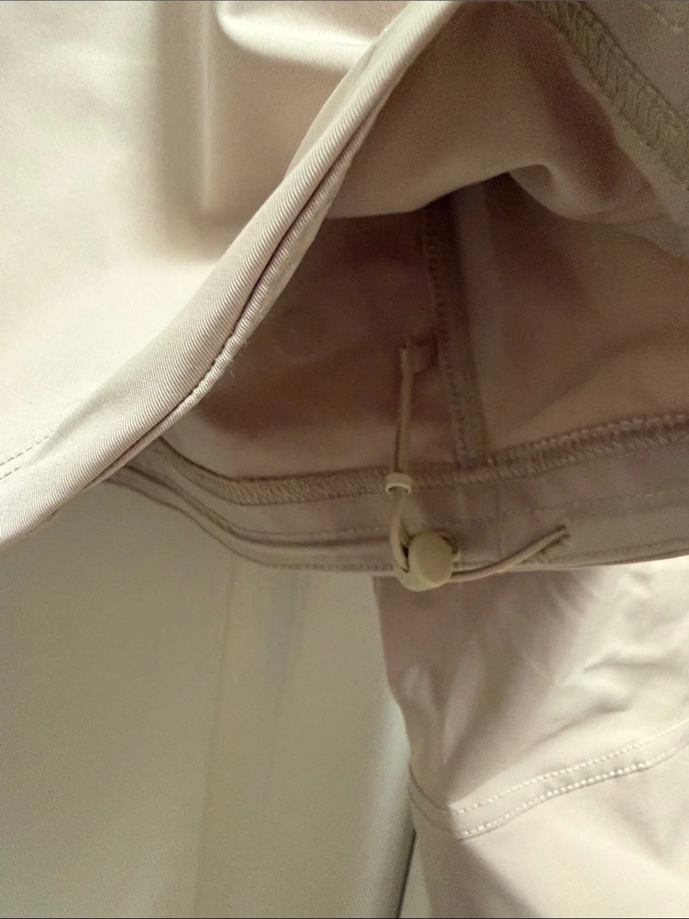 lululemon Twill Collored Jacket Tan water repellent