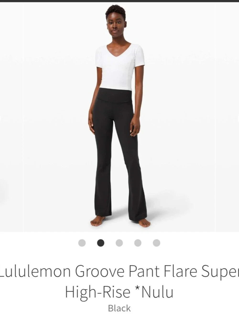 Lululemon Groove Pant Flare Super High-Rise *Nulu