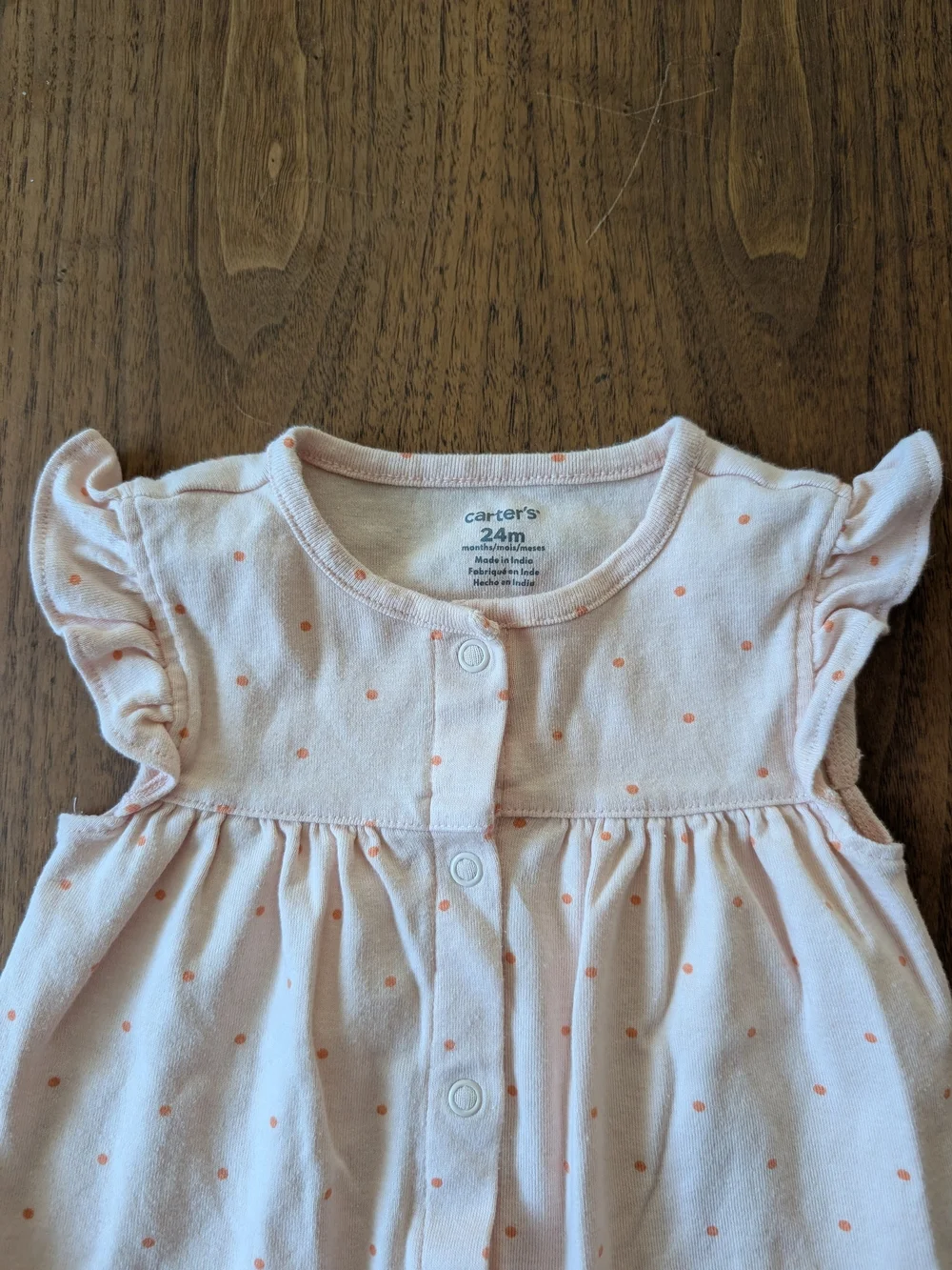 Carters light orange