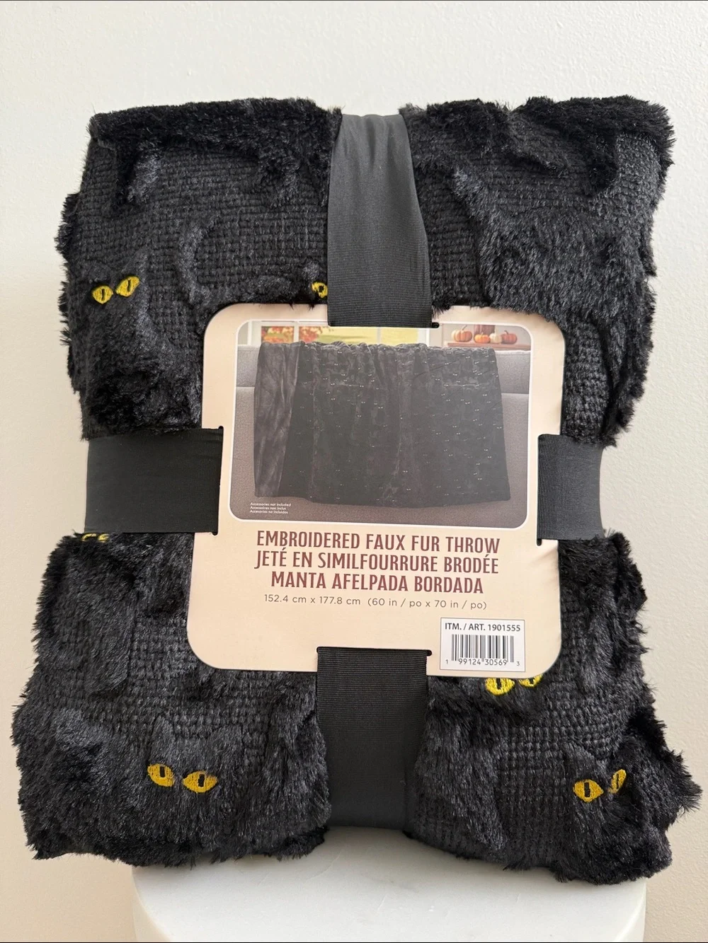 Viral Costco Halloween Faux Fur Throw
