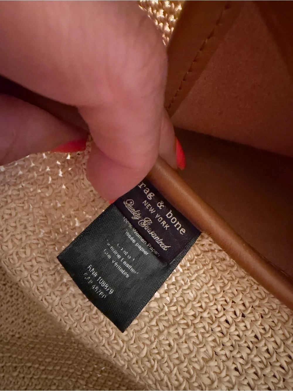 rag & bone spacious woven
