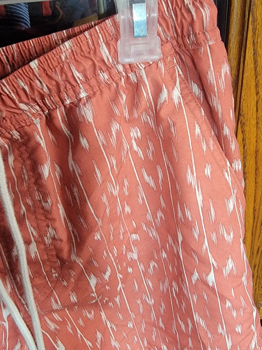 American Eagle Outfitters coral swim