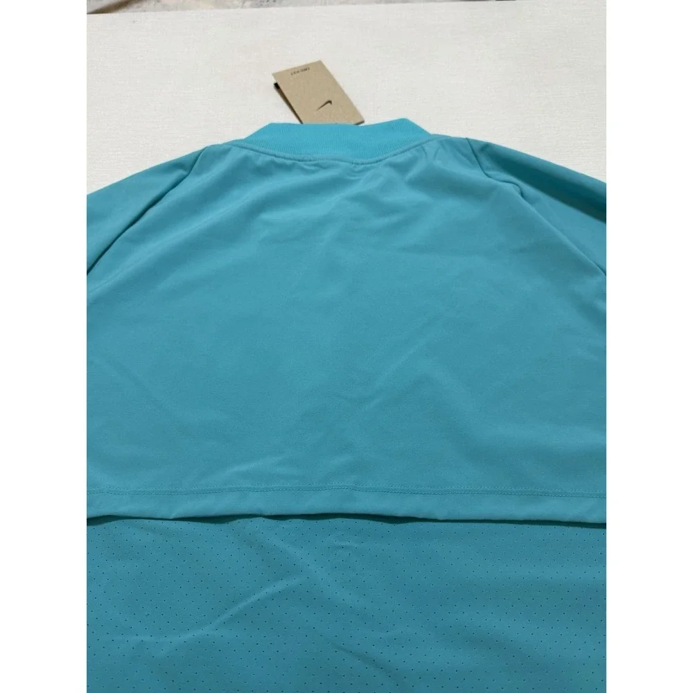Nike Court Rafa Nadal Full Zip Warmup Jacket Dusty Cactus Teal Mint Size XL