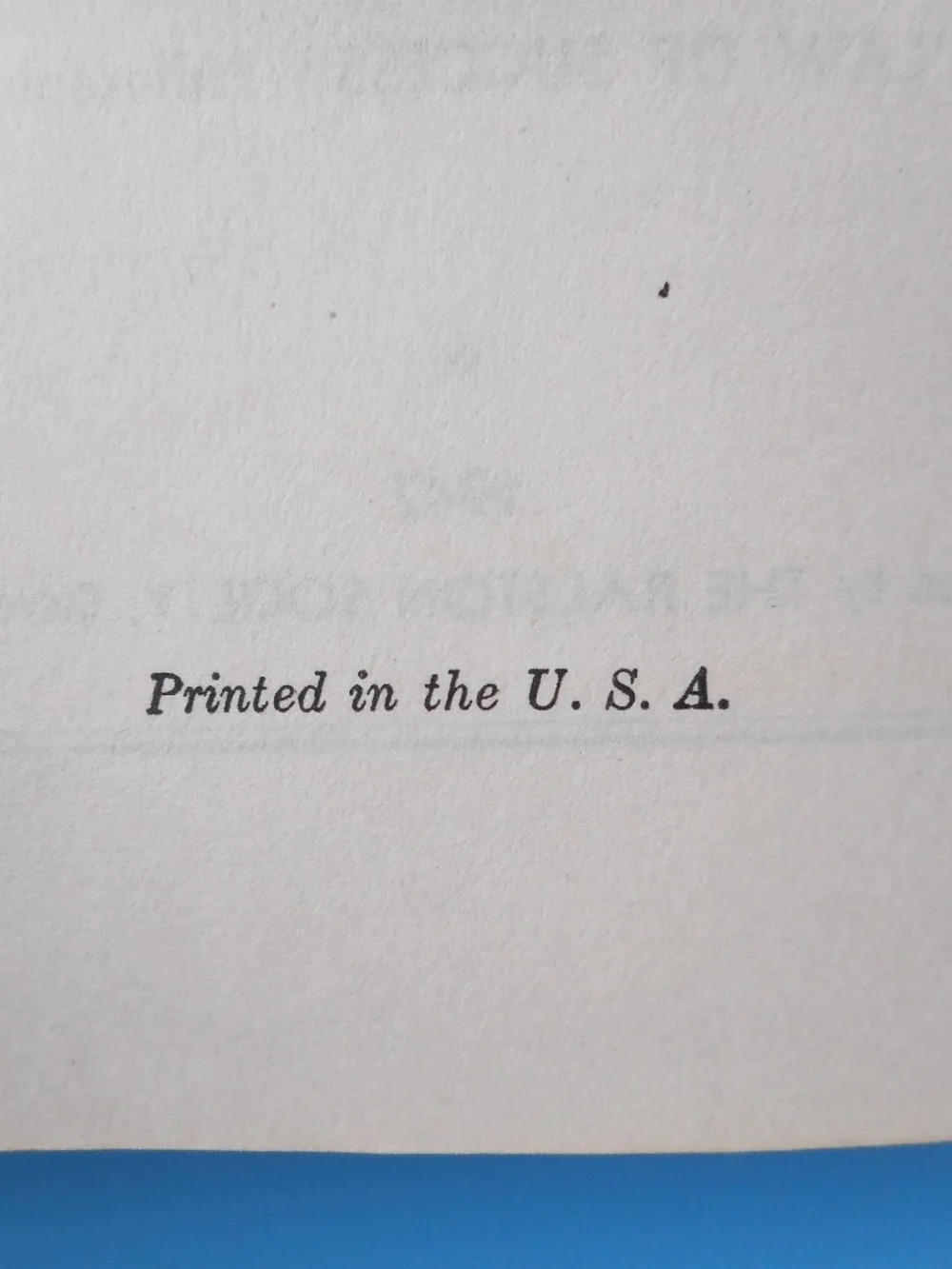Ralston Society vtg 1945