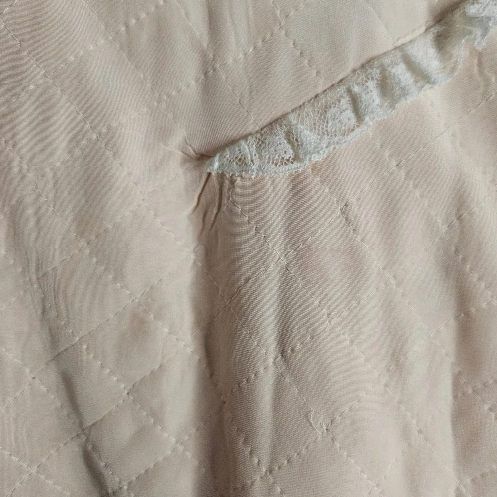 Vintage quilted bed