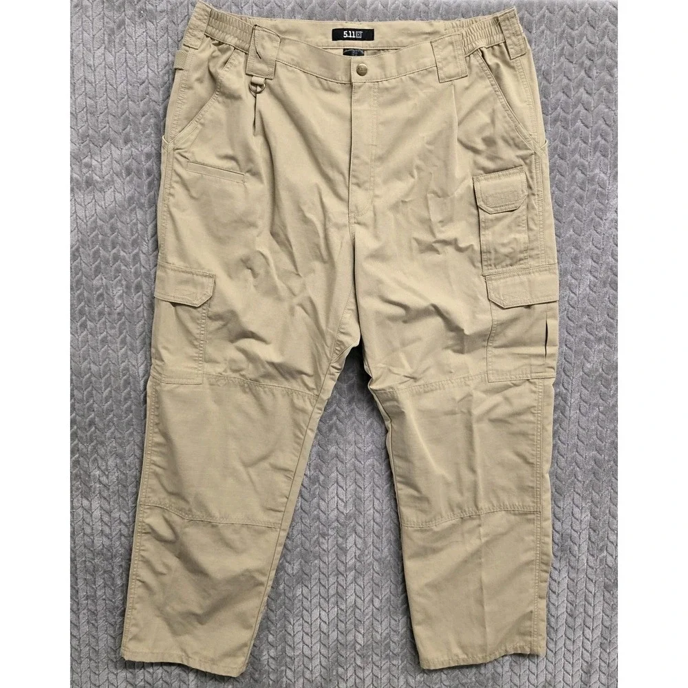 5.11 Tactical Taclite Pro Cargo Pants Mens Size 39*x32 RipStop 74273‎ Khaki Tan