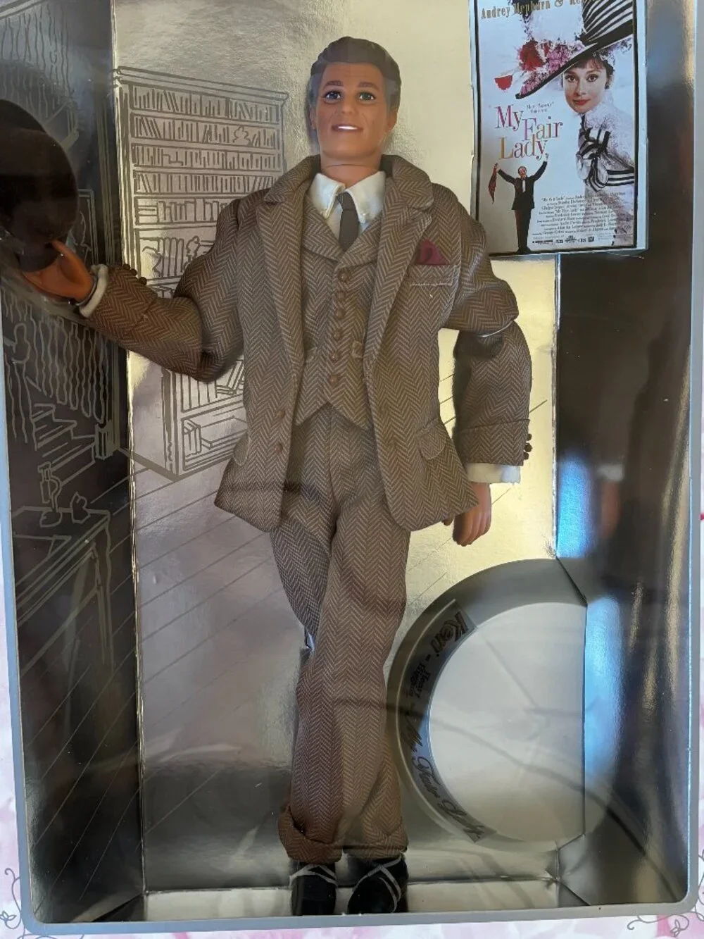KEN as HENRY HIGGINS Doll from My Fair Lady Hollywood Legends Collection