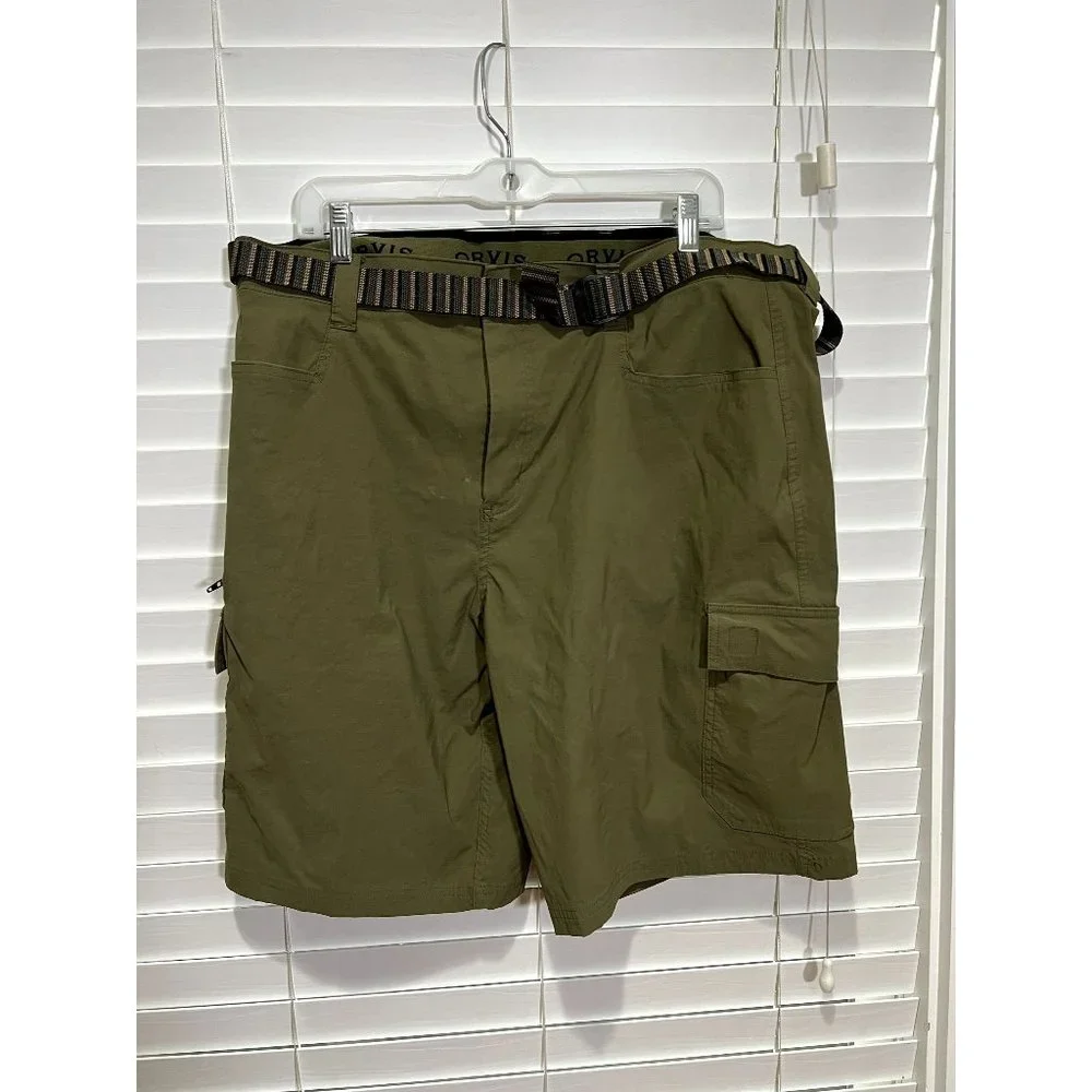 Orvis‎ Belted Nylon Mens Shorts - Size 38