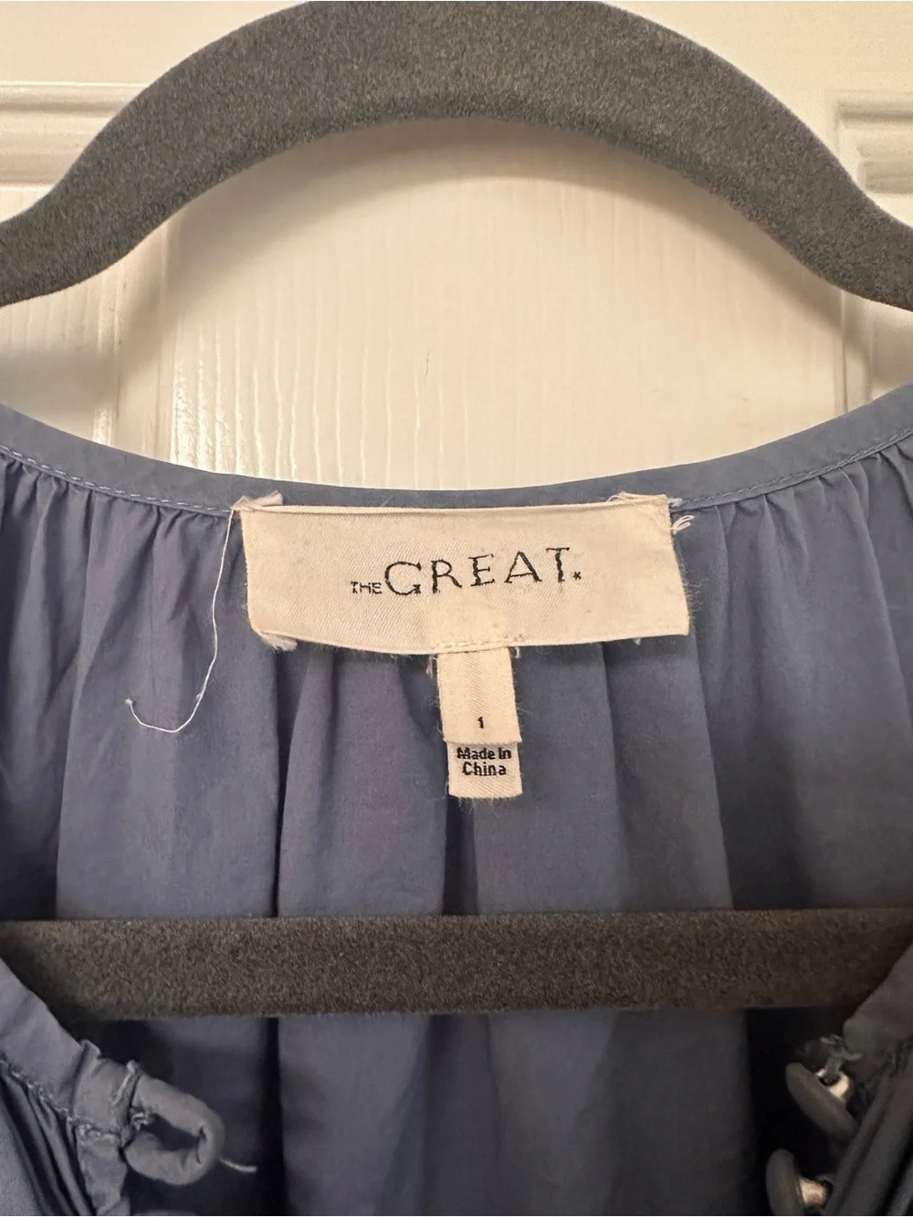 THE GREAT Blue Ravine Dress Size 1/Size S