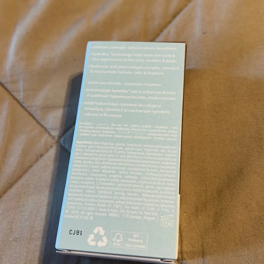 NIB.. Tarte‎ Sea hydroflex Deep Sand