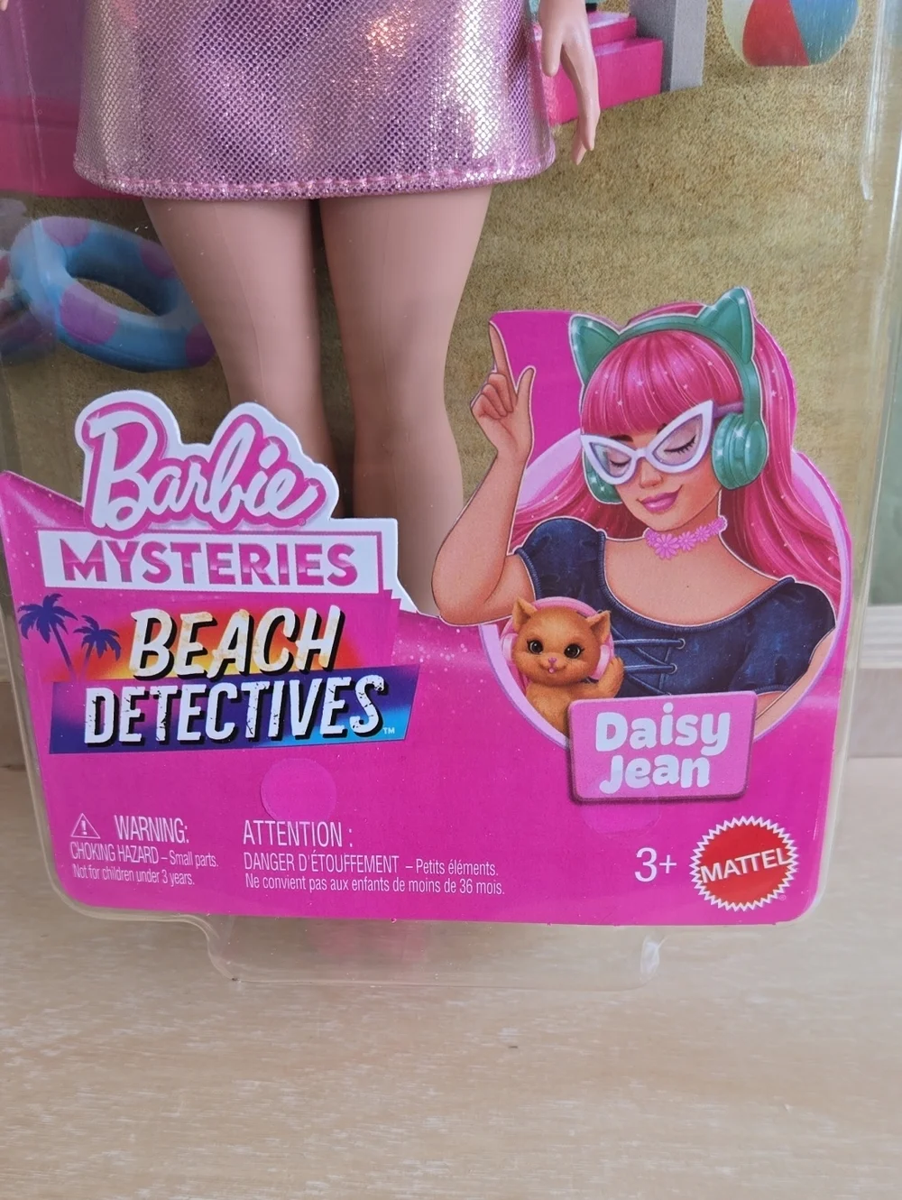 Barbie Mysteries Beach Detectives Daisy Jean Doll Netflix Series NEW 3+
