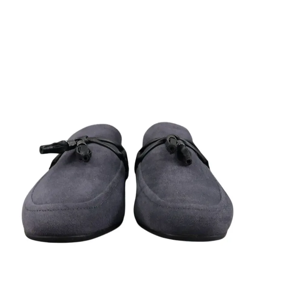 Asos Shoes Men 8 Tassel Loafer Slip On Classic Fashion Casual Slipper Blue Black