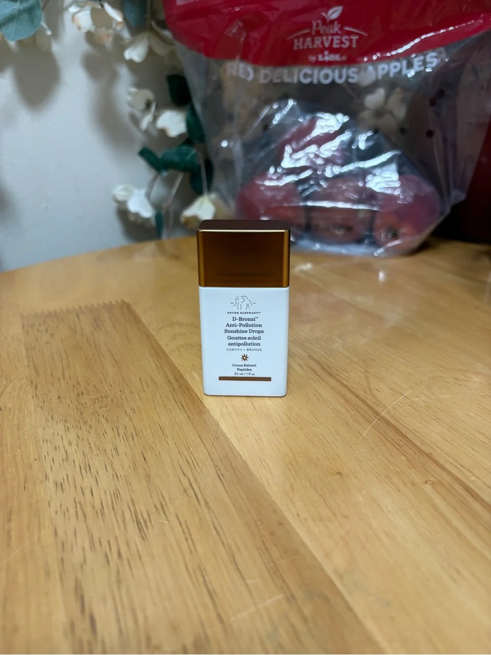 Drunk Elephant D-Bronzi Anti-Pollution Sunshine Drops, Peptides, 1oz, No box,NEW