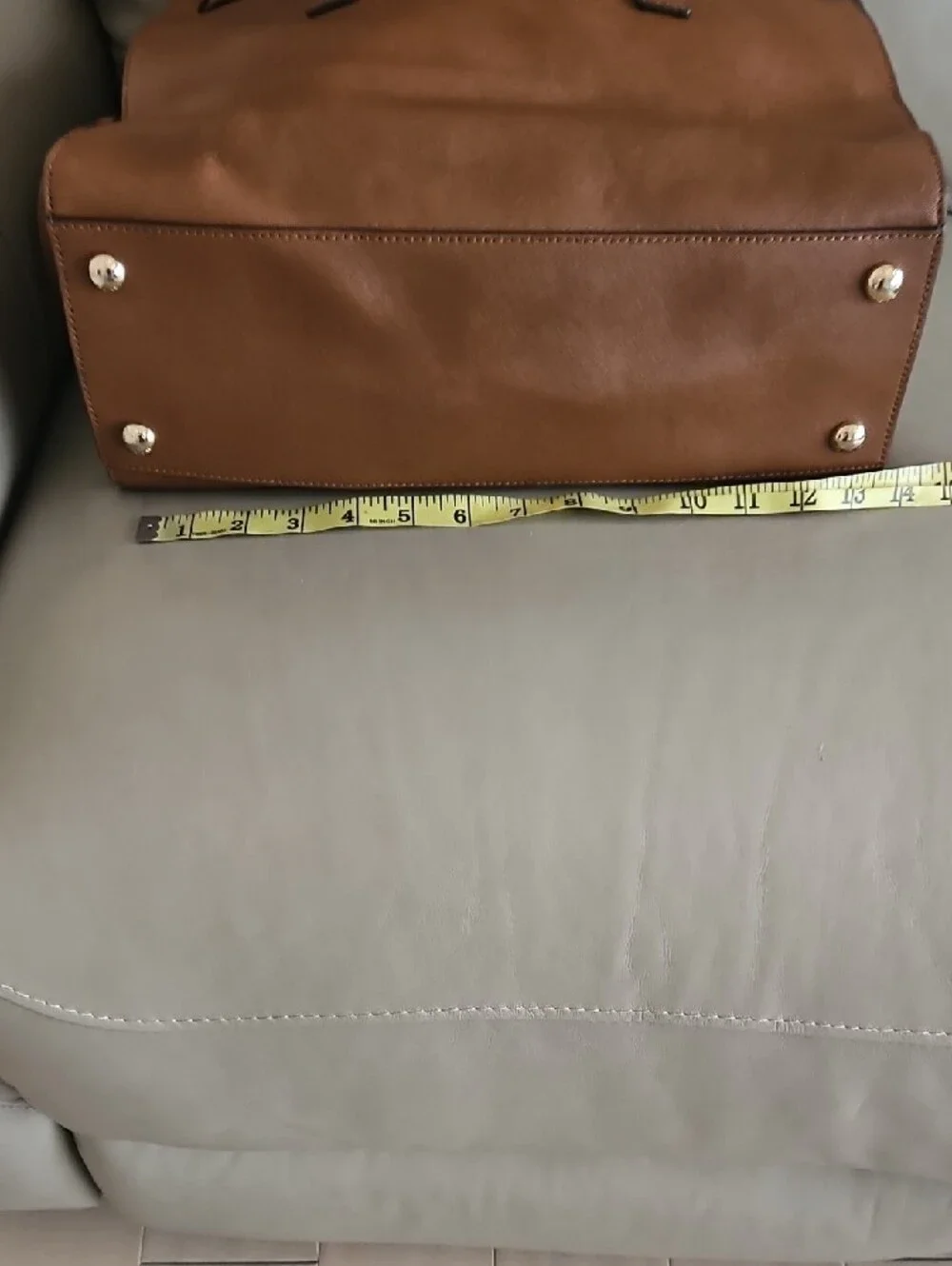 Michael Kors structured leather