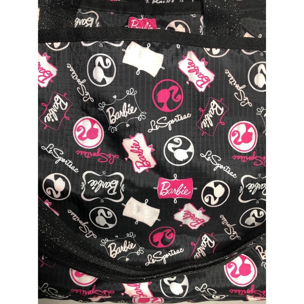 LeSportsac Barbie Sparkle Ryan Baby Bag Diaper Bag Changing Pad 7532 K151‎ Black