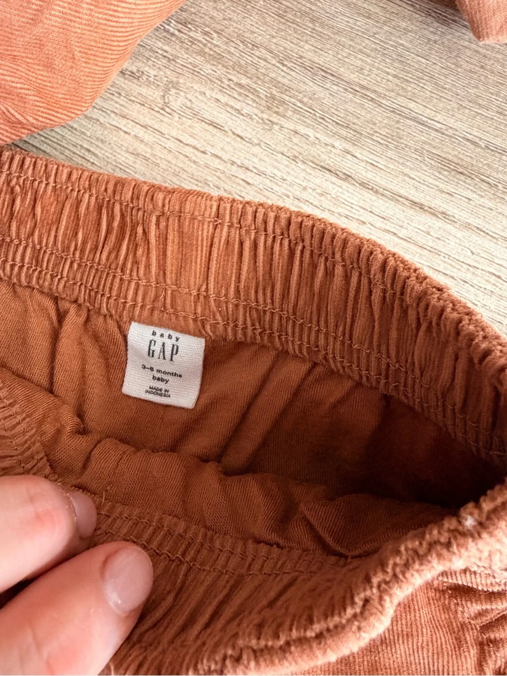 GAP Toddler Matching Set in Rust Orange