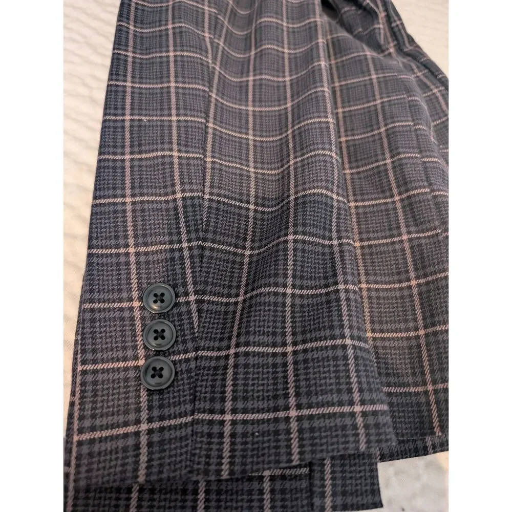 Boy's Cat & Jack Plaid Suit Size 16 NWOT