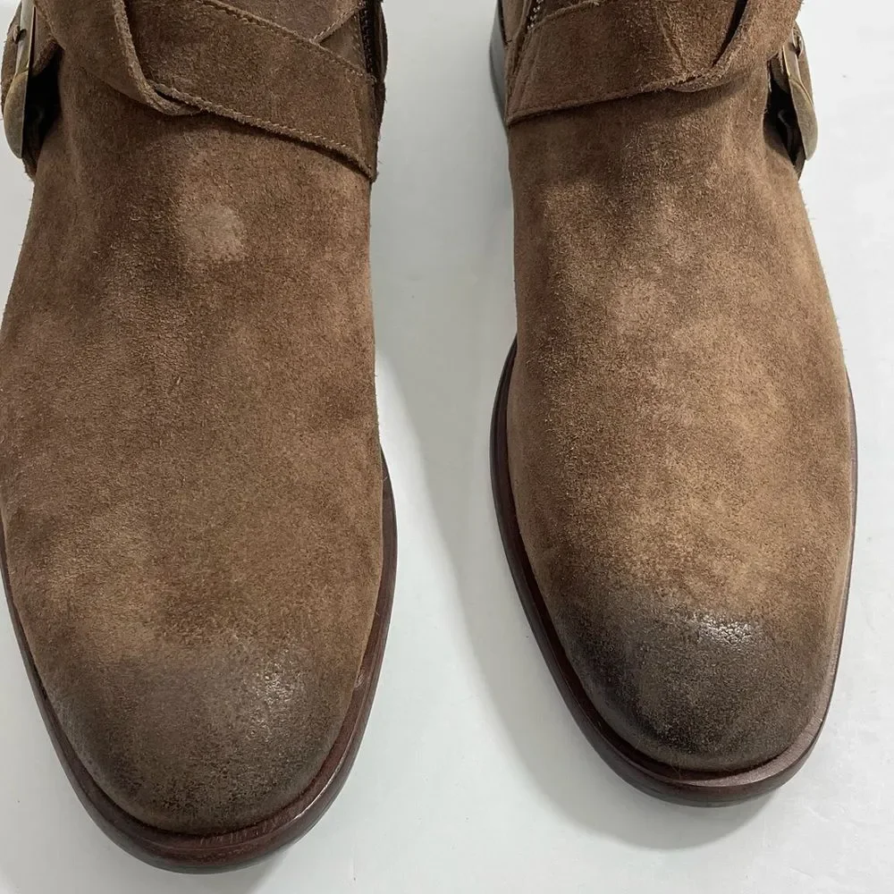 John Varvatos suede ankle