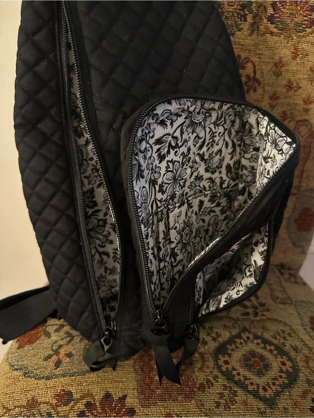Vera Bradley pumpkin quilted