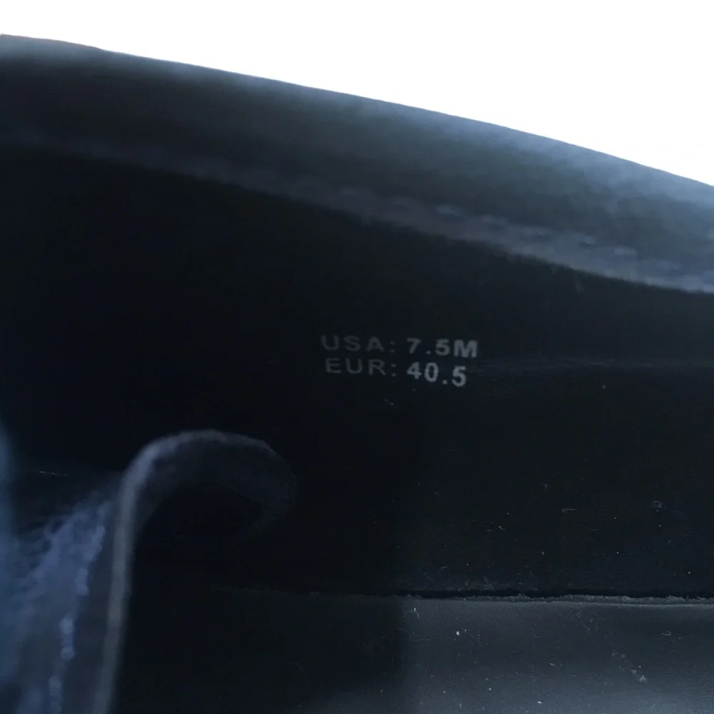 Vince Leather Navy Lace Up Comfort Sneaker Shoes 7.5
