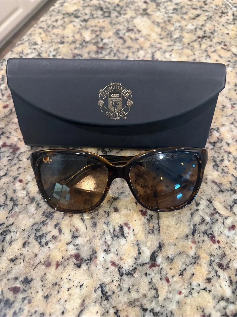 Maui Jim Tortoise Frame Brown Lens Women's Sunglasses Manchester United