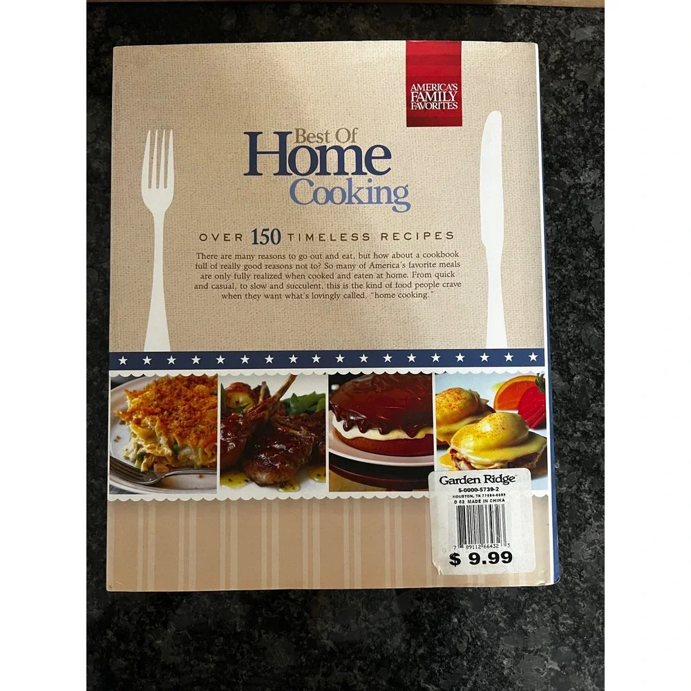 America's Family Favorites Best of Home‎ Cooking 150 Timeless Recipes 2011 Hard