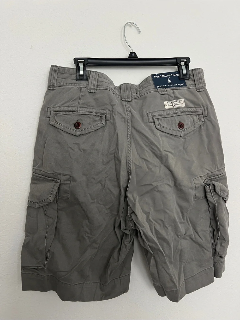 Polo by Ralph Lauren Gray Cargo Shorts - Multi-Pocket Utility