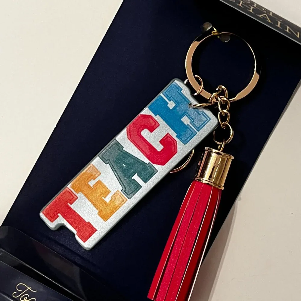 The Paper Curator teacher tassel
