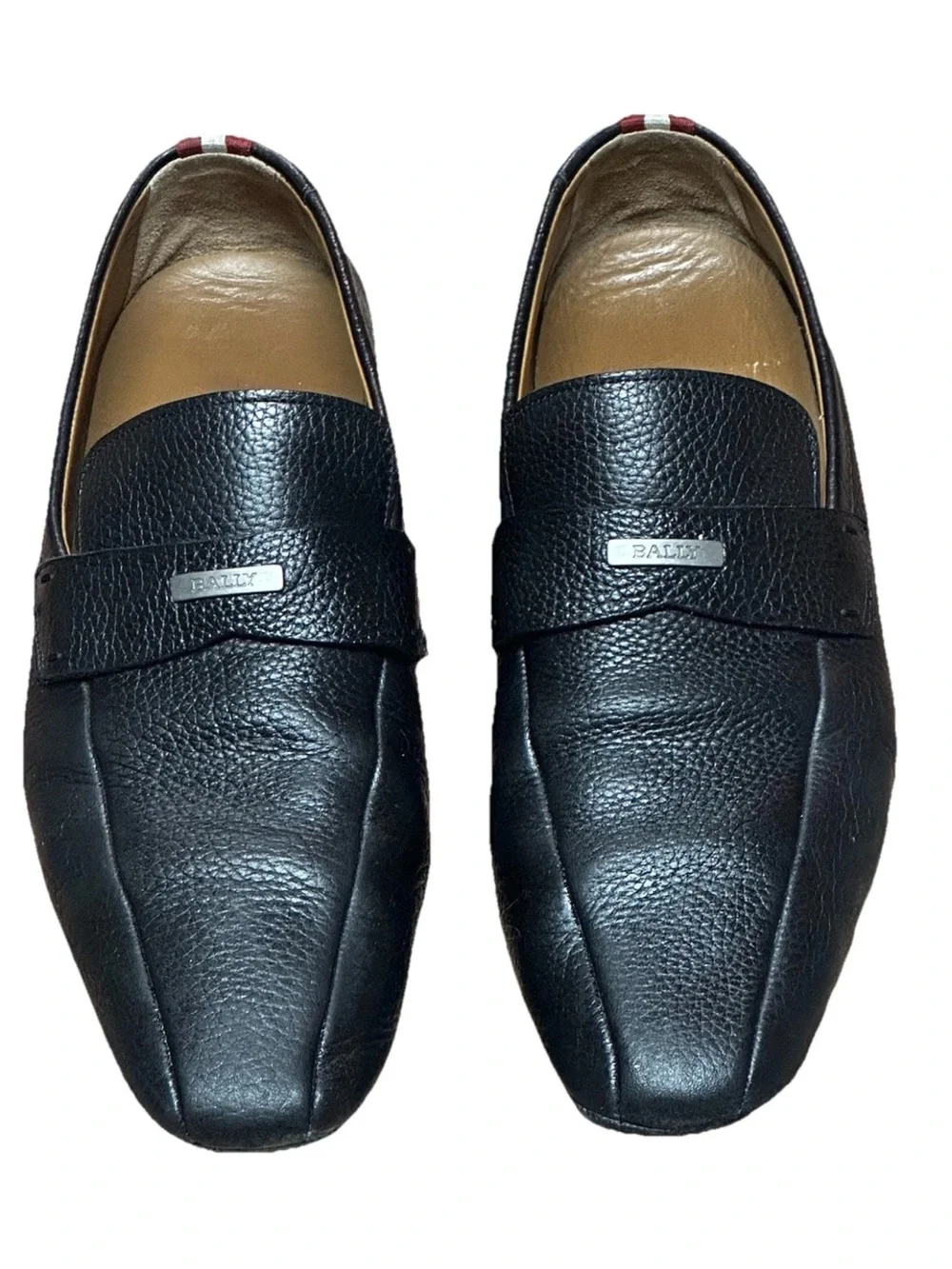 Bally Men’s Loafer Driving Leather Cocoa Sz US 10D