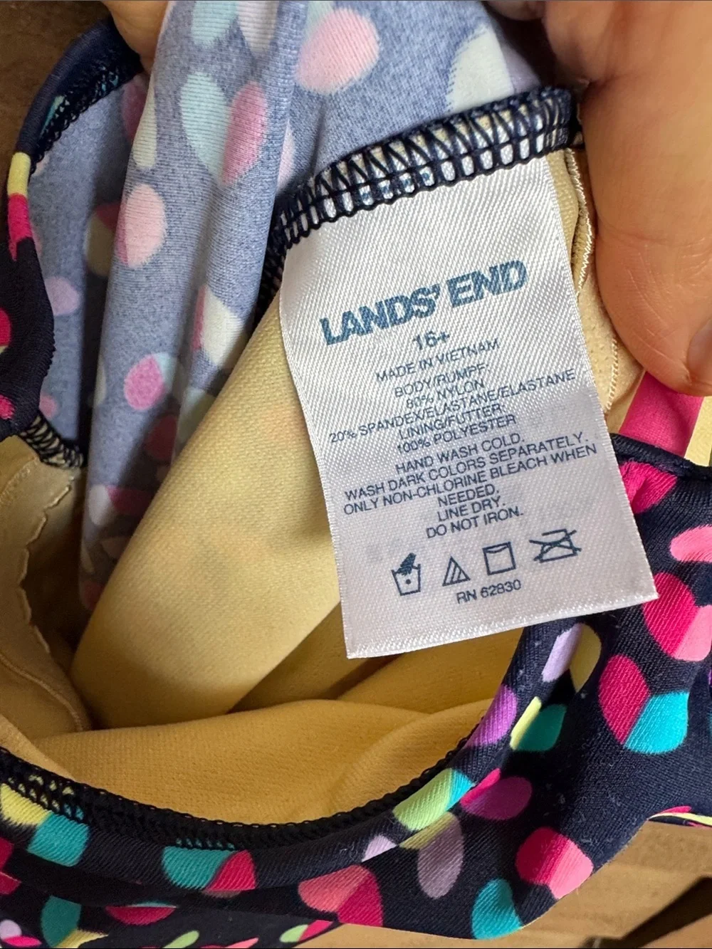 Lands End support out