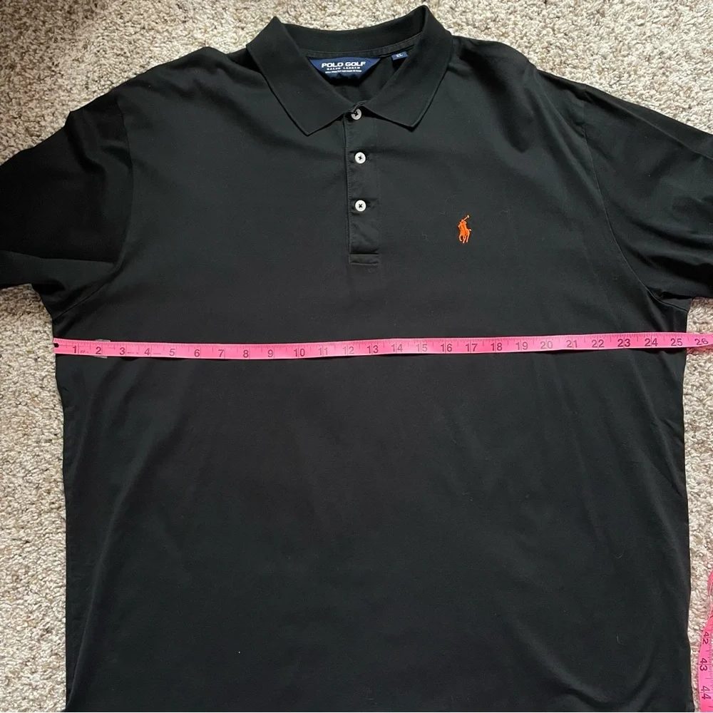 Men’s Polo Ralph Lauren Golf Polo XL Black Orange OSU Pistol Pete