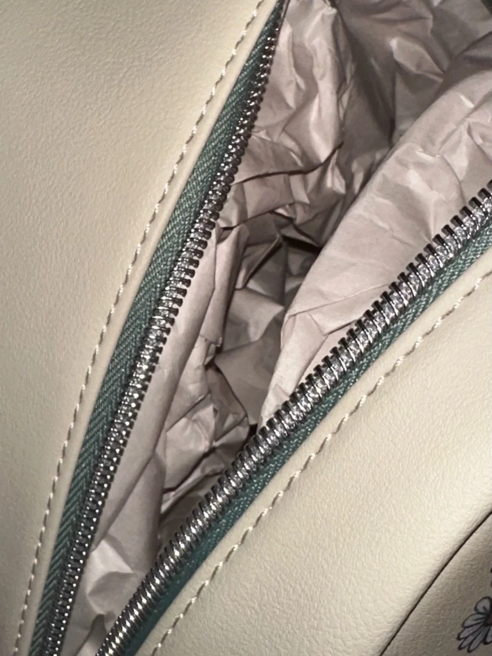 With Tags Disney Loungefly Mint Green and Cream “Bambi In Love” Mini Backpack