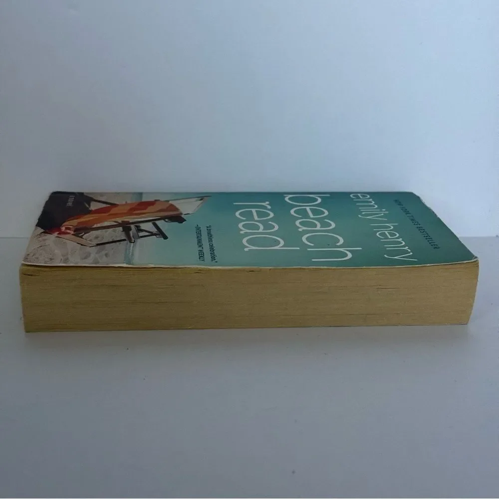 Beach Read by Emily Henry contemporary romance paperback book