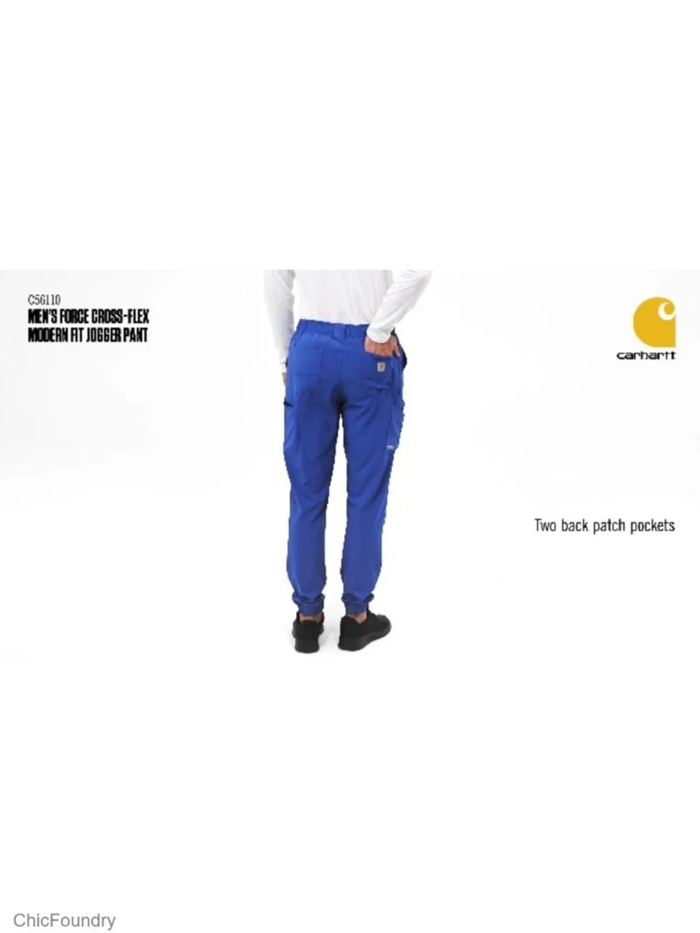 Cross-Flex Micro Ripstop Cargo Jogger Pant with 9 Pockets Scrub Work Pant