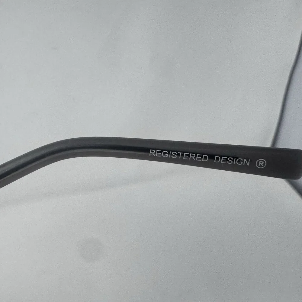 Morel Lightec 30280L 52-18-145 Eyeglass Frames Gunmetal Orange France