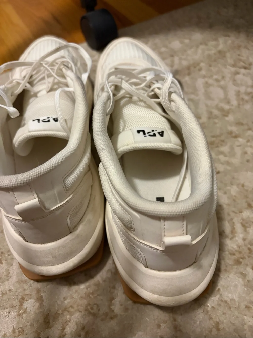 APL Men's White Athletic Lace-Up Sneakers