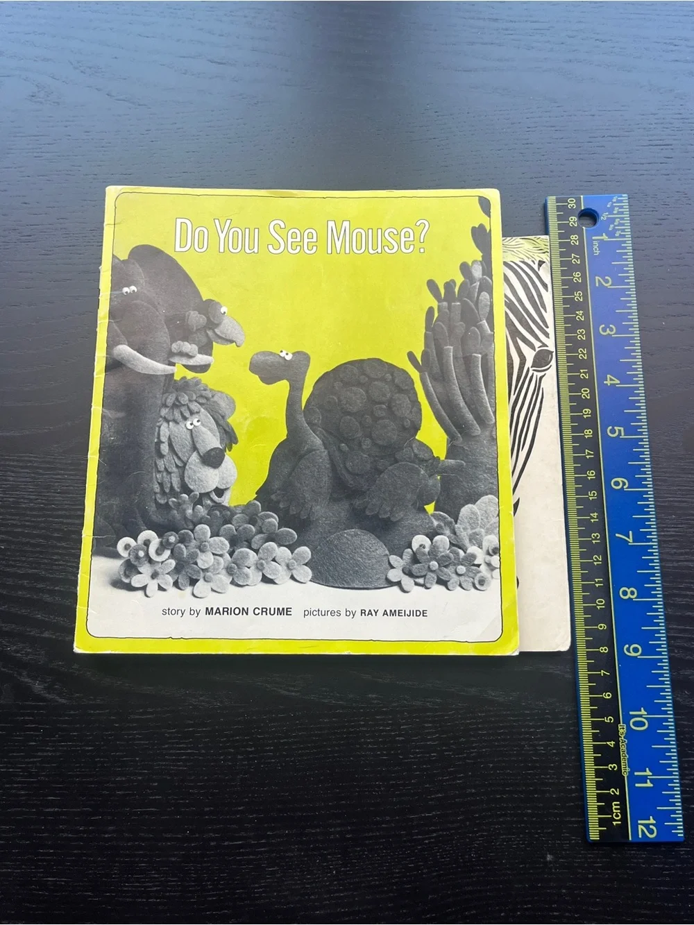 Vintage Children's Picture Books Lot 4 Bully Mouse Zebra Remainder